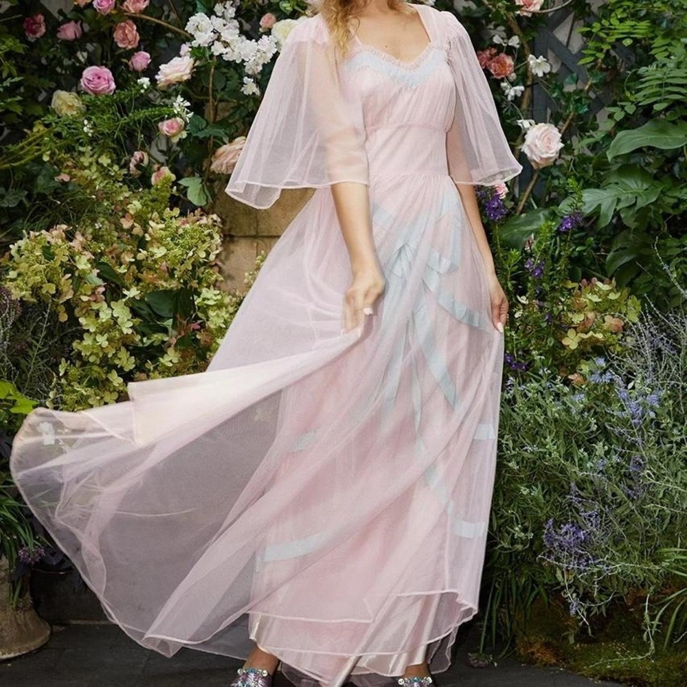 LoveShackFancy Hensley Gown Size 0 NWT